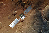 Mars Express spacecraft, illustration