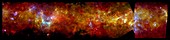 Milky Way Galactic Plane, infrared image