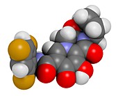 Bictegravir antiviral drug molecule