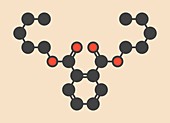 Di-n-pentyl phthalate plasticizer molecule