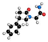 Phenylpiracetam drug molecule