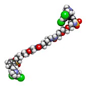 Tenapanor drug molecule