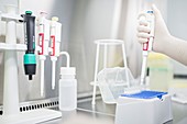 Pipetting biological samples