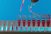 Pipetting sample