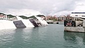 Hurricane Irma destruction in the Caribbean