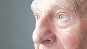 Elderly man's eyes
