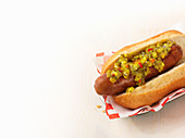 Hot Dog with Relish