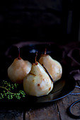 Pears en papilotte