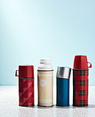 Various thermos flasks