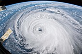 Hurricane Florence, ISS image