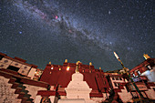 Milky Way over Ganden Monastery