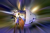 Orion Spacecraft with ESA Service Module
