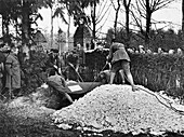 Funeral of Baron von Richthofen, 1918