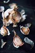 A garlic bulb