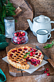 Cranberry pie