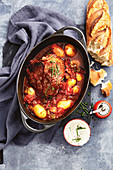 Beef roast "goulash" style pot roast