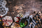 Schneeflocken-Lavash und Marmeladenplätzchen zu Weihnachten