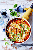 Flying Pan Beef and Spinach Lasagne