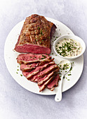 Roast beef with remoulade sauce