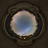Milky Way over Inner Mongolia, 360-degree view