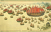 Chinese armada, illustration