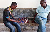 Draughts board game