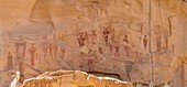 Sego Canyon ancient anthropomorphs, Utah, USA