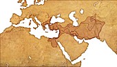 Map of the Empire of Alexander the Great