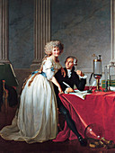 Lavoisier and his wife, 1788