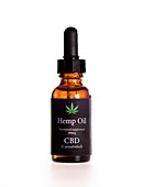 Hemp oil containing CBD, cannabidiol