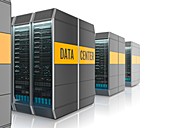 Data centre, illustration