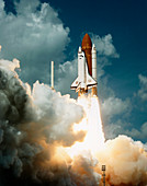Launch of Shuttle Atlantis on STS-34