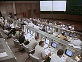 Apollo 11 mission control after Moon landing