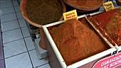 Spices in market