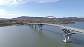 Lake Champlain Bridge, aerial