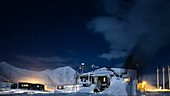 Timelapse at research station, Arctic