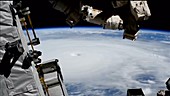 Hurricane Michael from the ISS, 10th October 2018