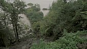 Storm Callum flooding, Wales, 2018