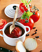 Selbstgemachtes Tomatenketchup