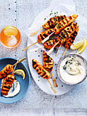 Portuguese-Style Chicken Skewers
