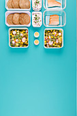 Linsen 'To Go' 2x anders - als Pfannkuchen und Salat mit Früchten