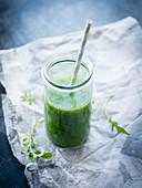 Rocket and herb smoothie