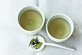 Bowl Silver Dragon Loose Green Tea