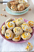 Small scones, savoury and sweet