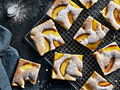 Apricot tray bake cake for Easter