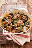 Chicken and olive casserole