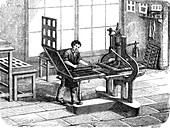 Stanhope Press, First Iron Printing Press, 1806