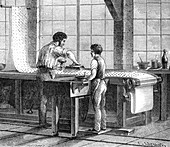 Hand-Blocking Printing Technique, 19th Century