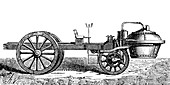 Cugnot Steam Powered Carriage, 18th Century