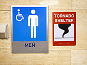Public Toilet Doubles as Tornado Shelter